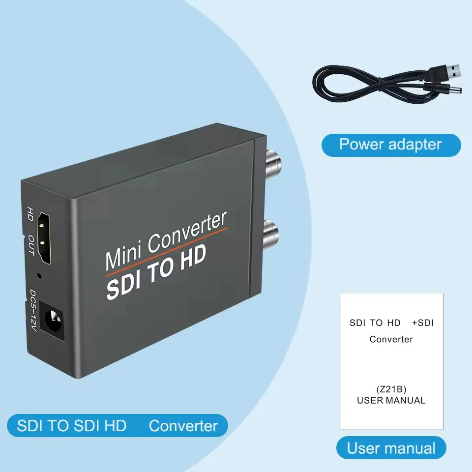 Conversor SDI HDMI 3G con Audio para Cámaras - imagen 5
