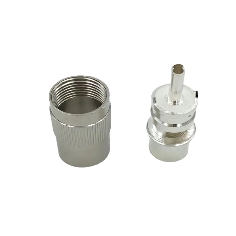 1-10 Uds PL259 UHF conector macho SL16 UHF PL-259 enchufe macho soldadura para RG8 RG213 LMR400 7D-FB Cable Coaxial latón cobre - imagen 5