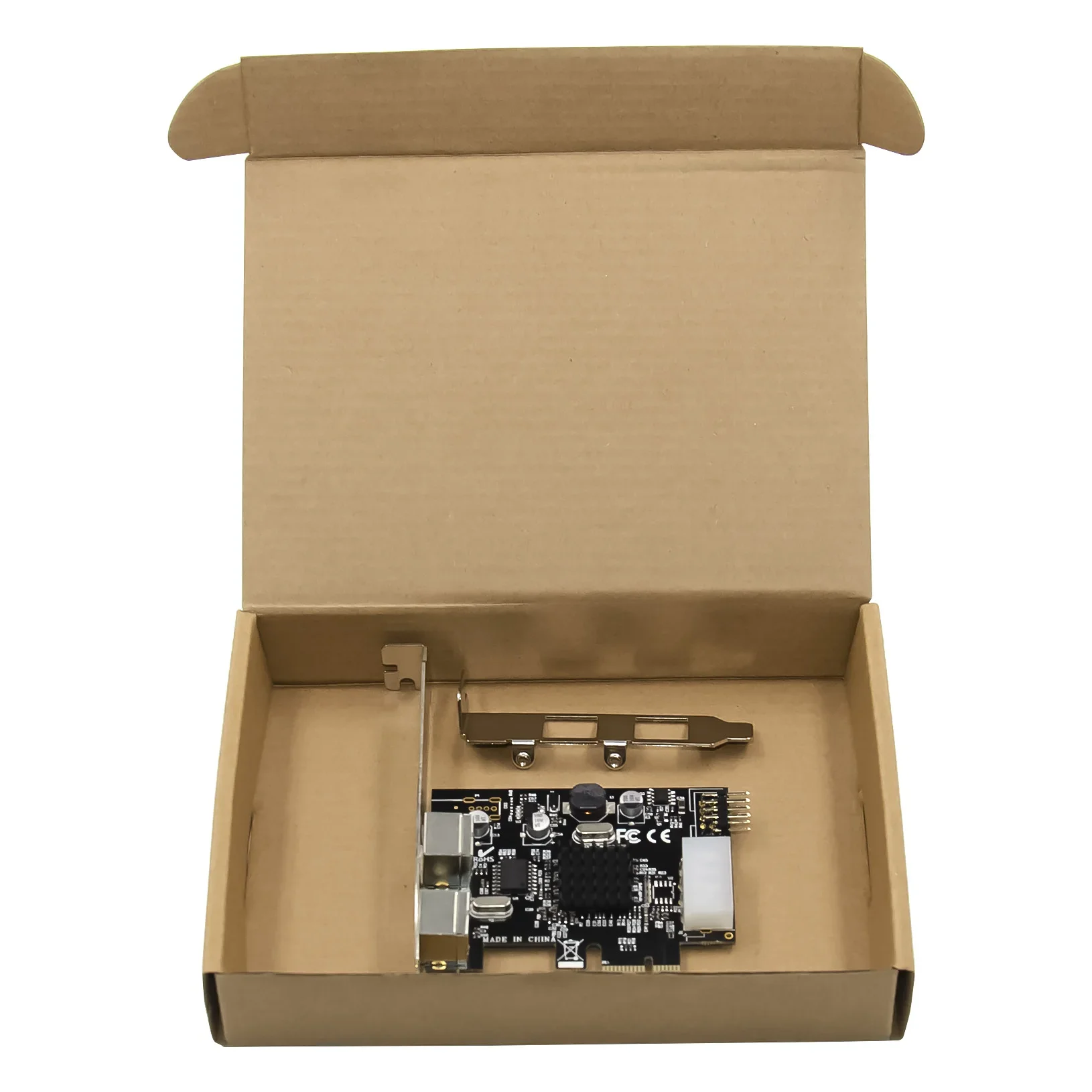 PCIE a 2xPS2 PS/2 puertos para tarjeta adaptadora de ratón y teclado de PC - imagen 3