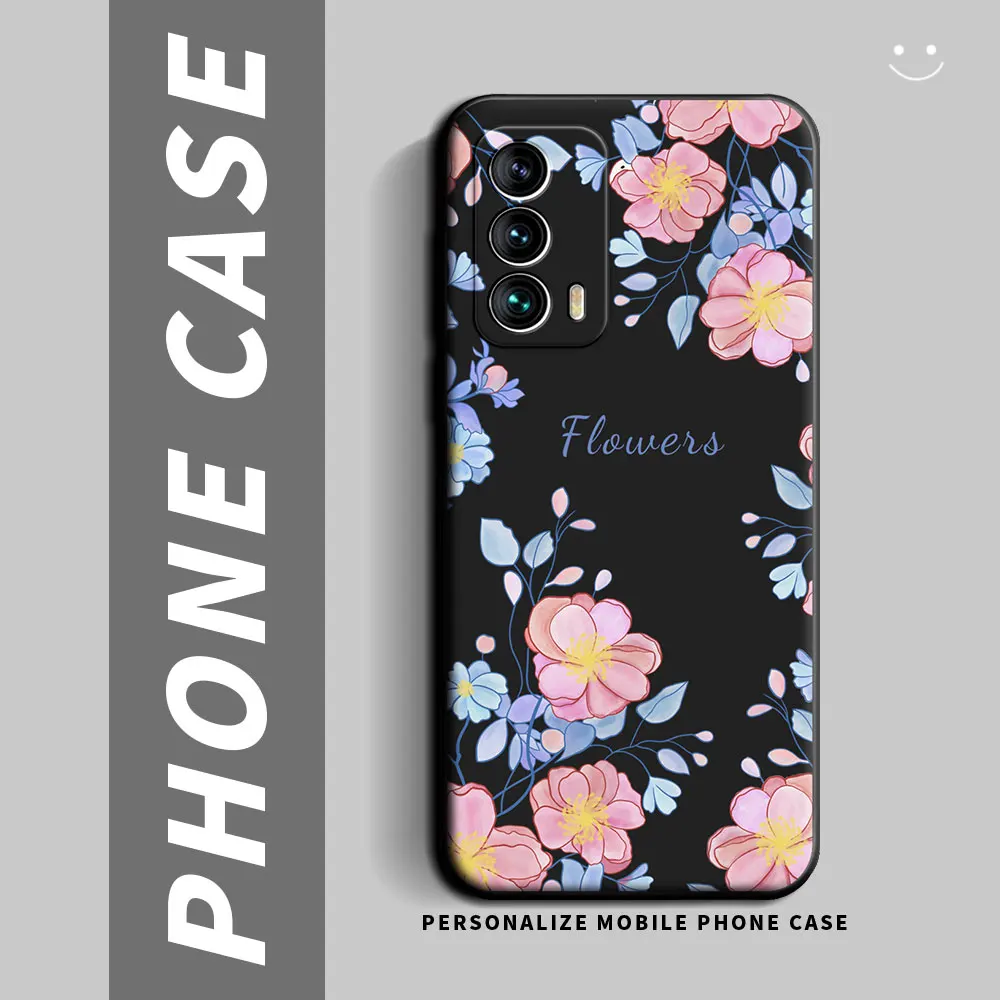 Funda de silicona suave para teléfono Zenfone 9, carcasa trasera bonita, dibujos animados, Panda, flor, pareja, a prueba de golpes, para Asus Zenfone9 - imagen 4