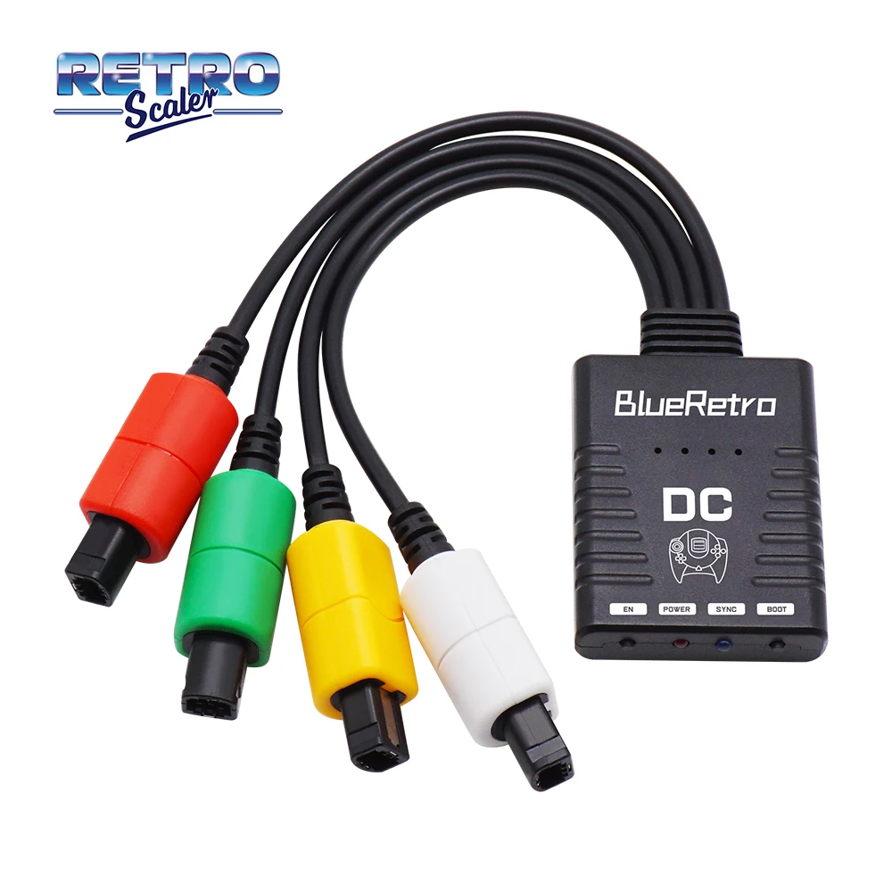 Adaptador de controlador inalámbrico RetroScaler BlueRetro para consola SEGA DreamCast a PS3 PS4 PS5 8bitdo Switch Pro WiiU - imagen 2