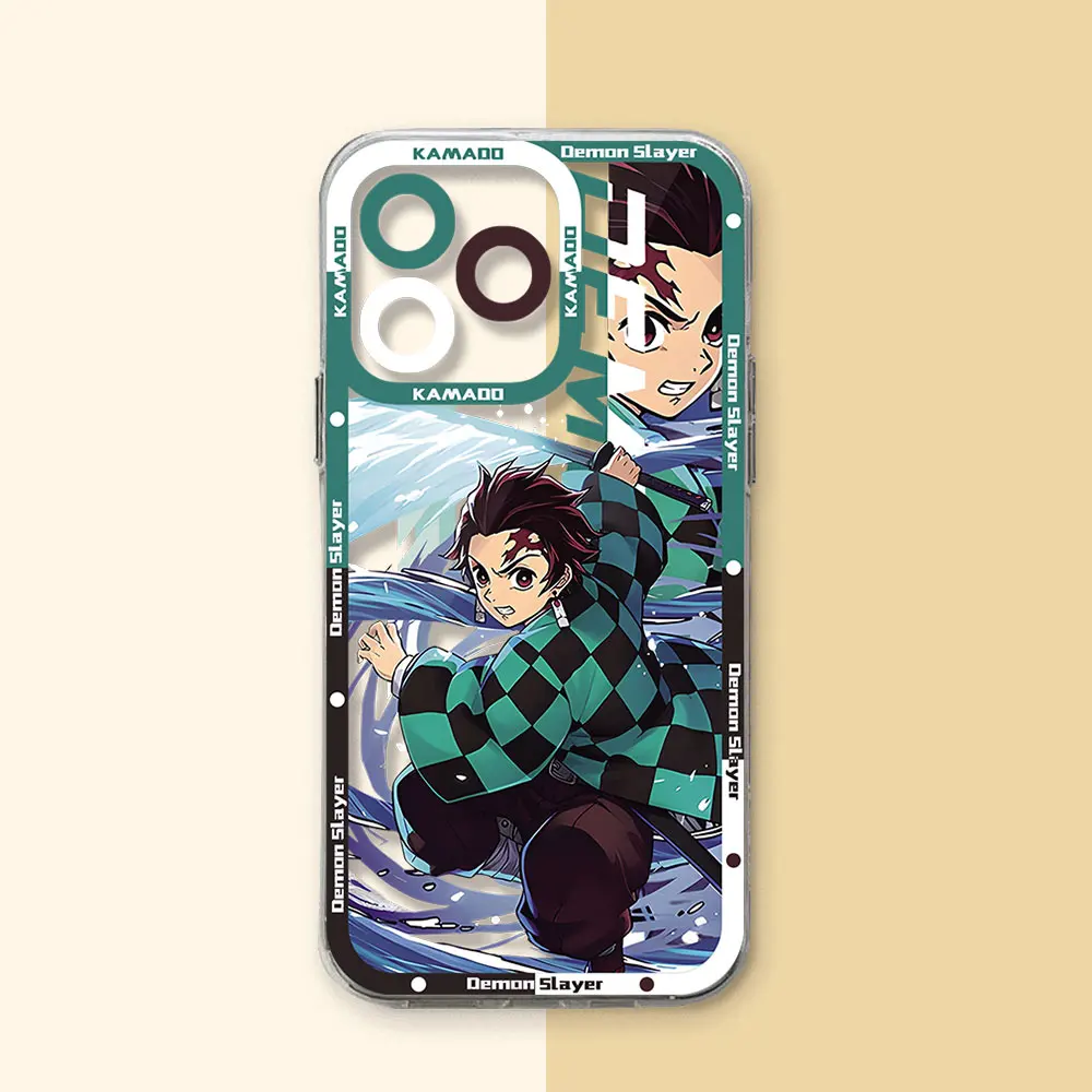 Funda de teléfono de Anime para iPhone, carcasa transparente para iPhone 16, 15, 14, 13, 12, 11, Mini Pro Max, X, XR, XSMax, 7, 8 Plus, SE20, novedad del año 2024 - imagen 5