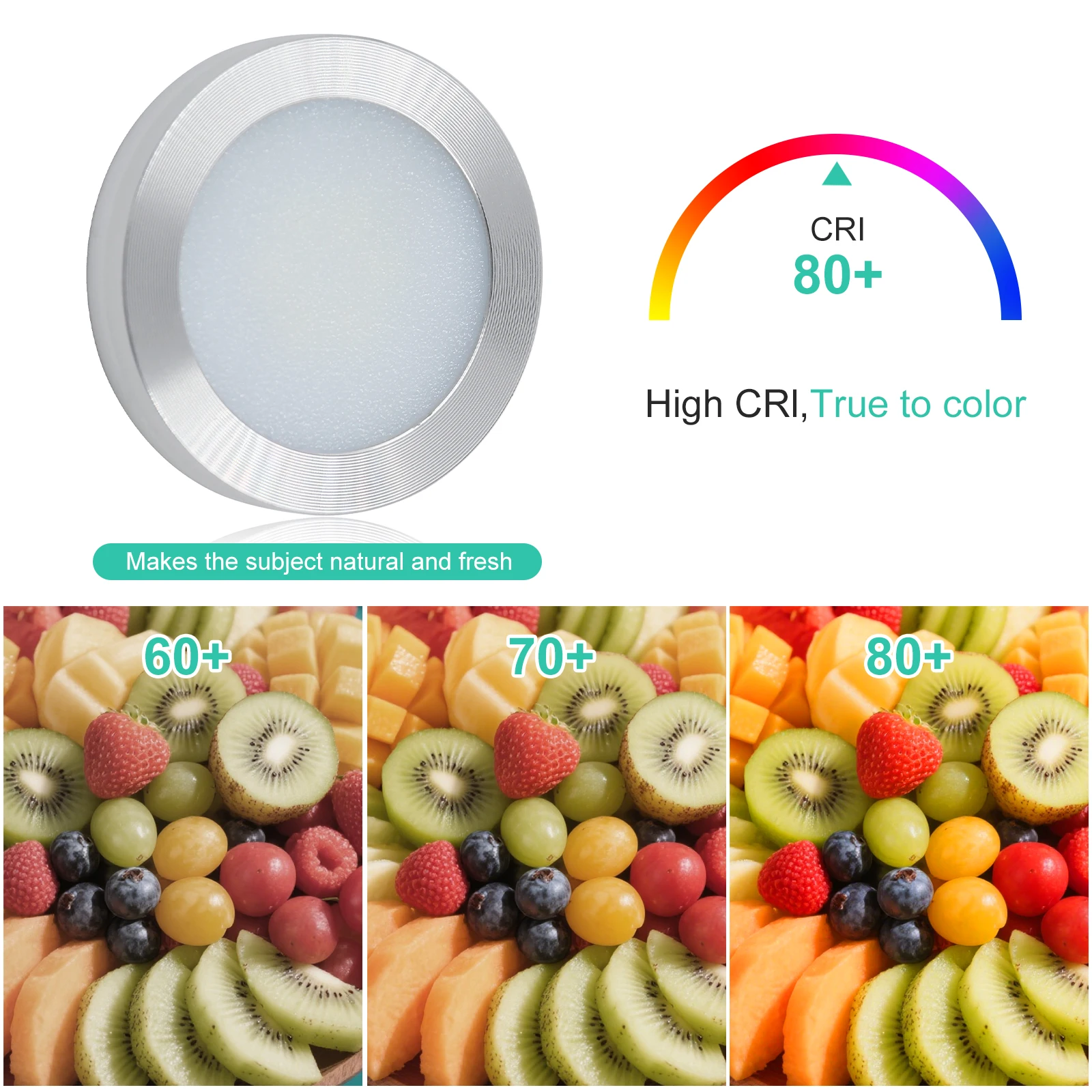 Iluminación LED para debajo del gabinete de 12V, luces LED de noche blancas/blancas cálidas, Kit completo de energía para cocina, armario, luz, decoración de dormitorio - imagen 5