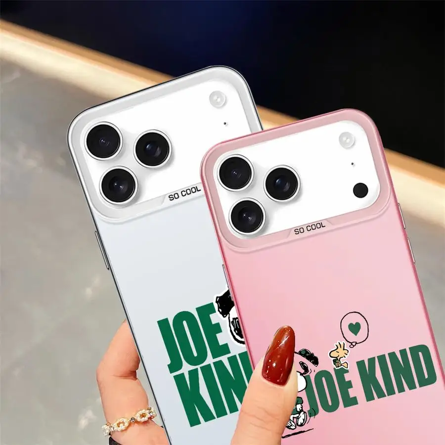 Funda trasera de teléfono para iPhone 13 11 15 Plus 12 XS 14 16 17 Pro Max 16e XR 17Air Cute Cartoon S-S-noopyS - imagen 5