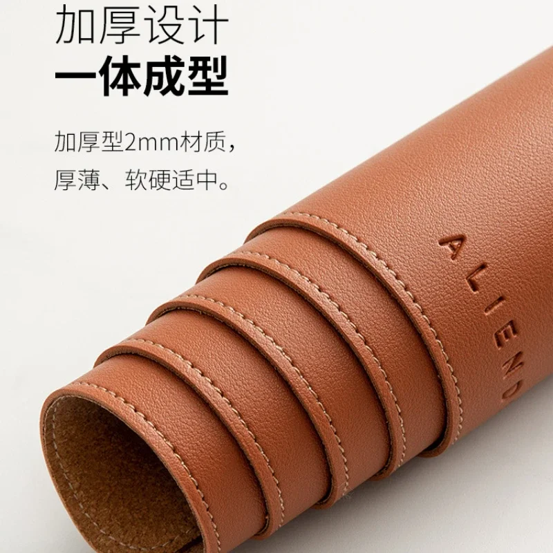 Alfombrilla de ratón grande, ropa de cuero personalizada, alfombrilla de mesa suave impermeable, alfombrilla de teclado ergonómica suave y cómoda para juegos, regalos de deportes electrónicos - imagen 5