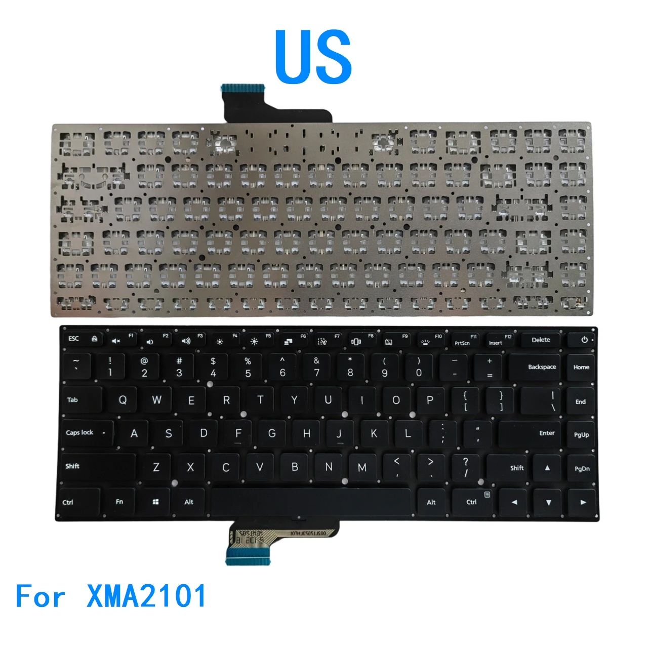 Nuevo Teclado retroiluminado en idioma estadounidense para Xiaomi XMA2101, teclado de repuesto para Notebook