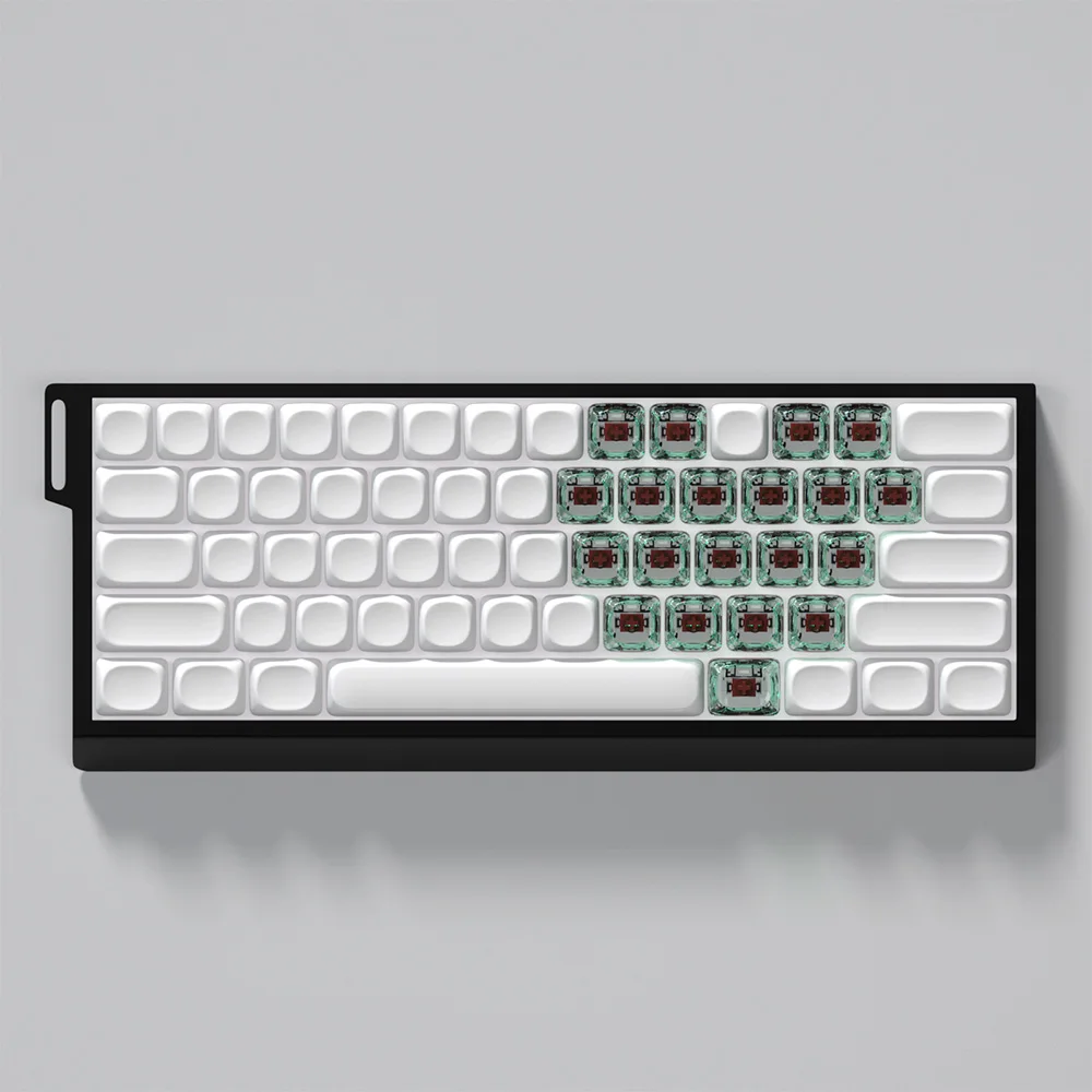 Pc Love Keycap Moa altura redondeada sin grabado personalizado Diy 21 teclas blanco rosa azul verde transparente Keycap - imagen 2