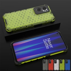 Funda TPU Antigolpes OnePlus Nord CE 2 – Cubierta Translúcida Nido de Abeja