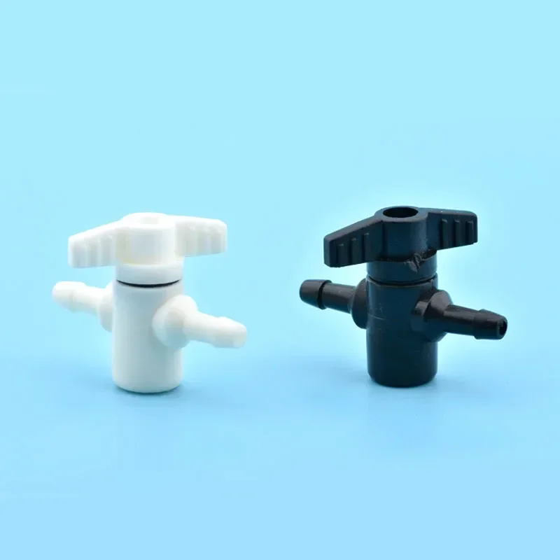 Válvula de tinta de 2 vías de plástico, dos vías para impresora UV solvente, Flora Xuli Roland Aifa, interruptor de tubo de tinta, sistema CISS, válvula Manual, 10 Uds. - imagen 2