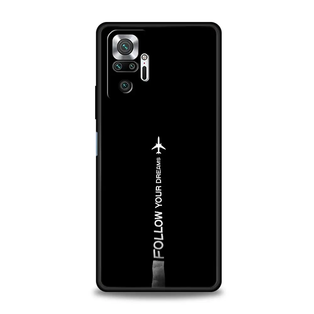 Funda de teléfono para Xiaomi Redmi Note 14 13 12 5G 11 10 Pro Plus 4G 9S 9 14C 13C 12C 10C 9C 9A funda suave patrón de avión Premium - imagen 2