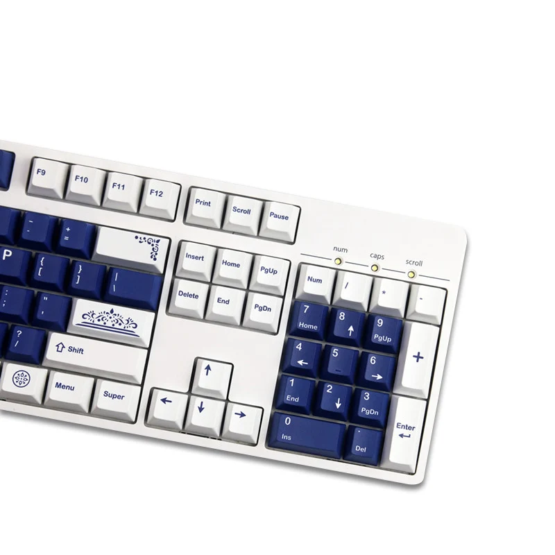 Teclas GMK Lazurite de 144 teclas, teclas de sublimación de tinte PBT con perfil de cereza para teclado mecánico MX Switch 61/64/68/884/87/980 - imagen 3