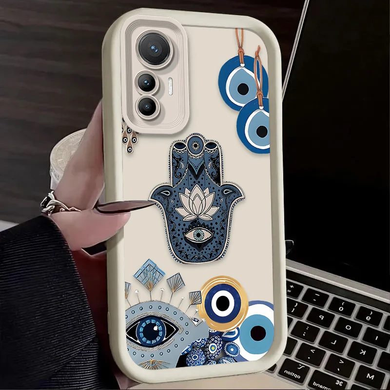 Funda Evil Eye Art Love Heart para Xiaomi Poco X7 X6 X5 X3 NFC F7 F6 F5 F3 M7 M6 Pro 4G 5G Mi 12 11 Lite NE 5G 13T 12T 11T 14T Pro - imagen 3