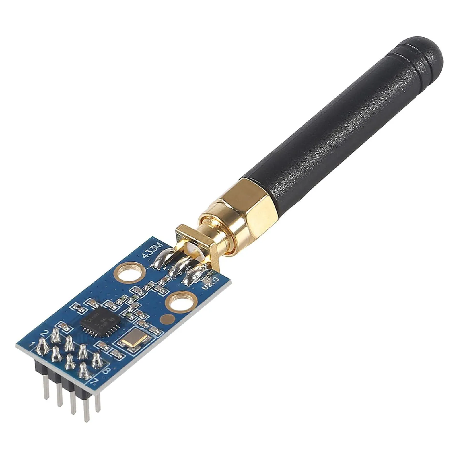 1 Uds CC1101 módulo inalámbrico de 433mhz con antena SMA módulo amplificador transceptor inalámbrico - imagen 4