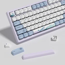 KBDiy Teclado mecánico Bluetooth F87 Pro – teclas PBT diseño ballena