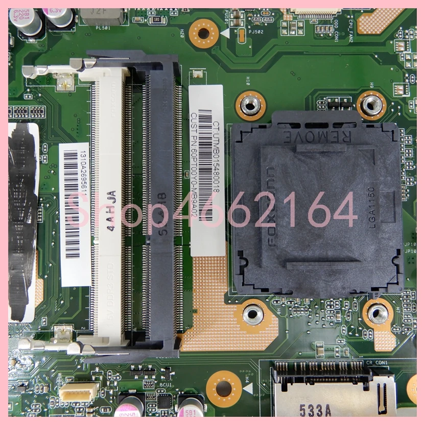 Placa base ET2030I UMA / GT820M REV 1,2 Para ASUS ET2030I, ET2030, 100% probada, OK - imagen 4