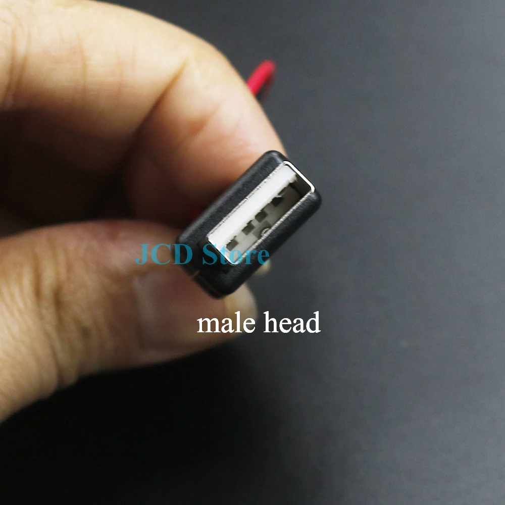 Cable de alimentación de 2 núcleos, conector USB macho y hembra a XH2.54-2P, adaptador de terminal PH2.0, 1 unidad - imagen 4