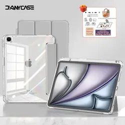Funda inteligente para iPad Air, Pro y Mini con portalápices