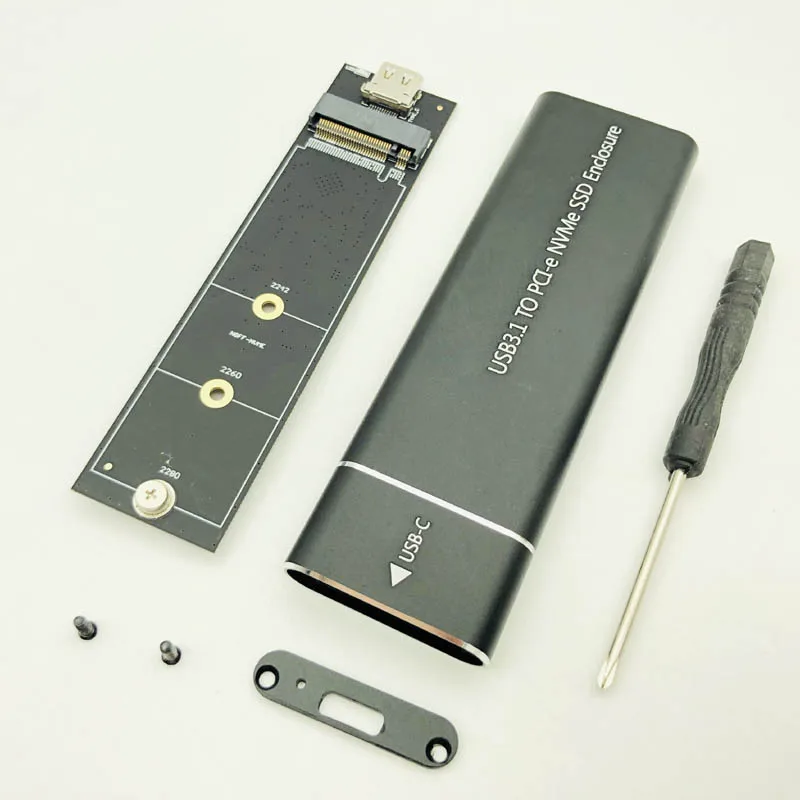 Caja de disco duro H1111Z, carcasa HDD, adaptador hd USB C, caja de disco duro SSD, NVME, M.2, SSD, adaptador USB, funda tipo C - imagen 3