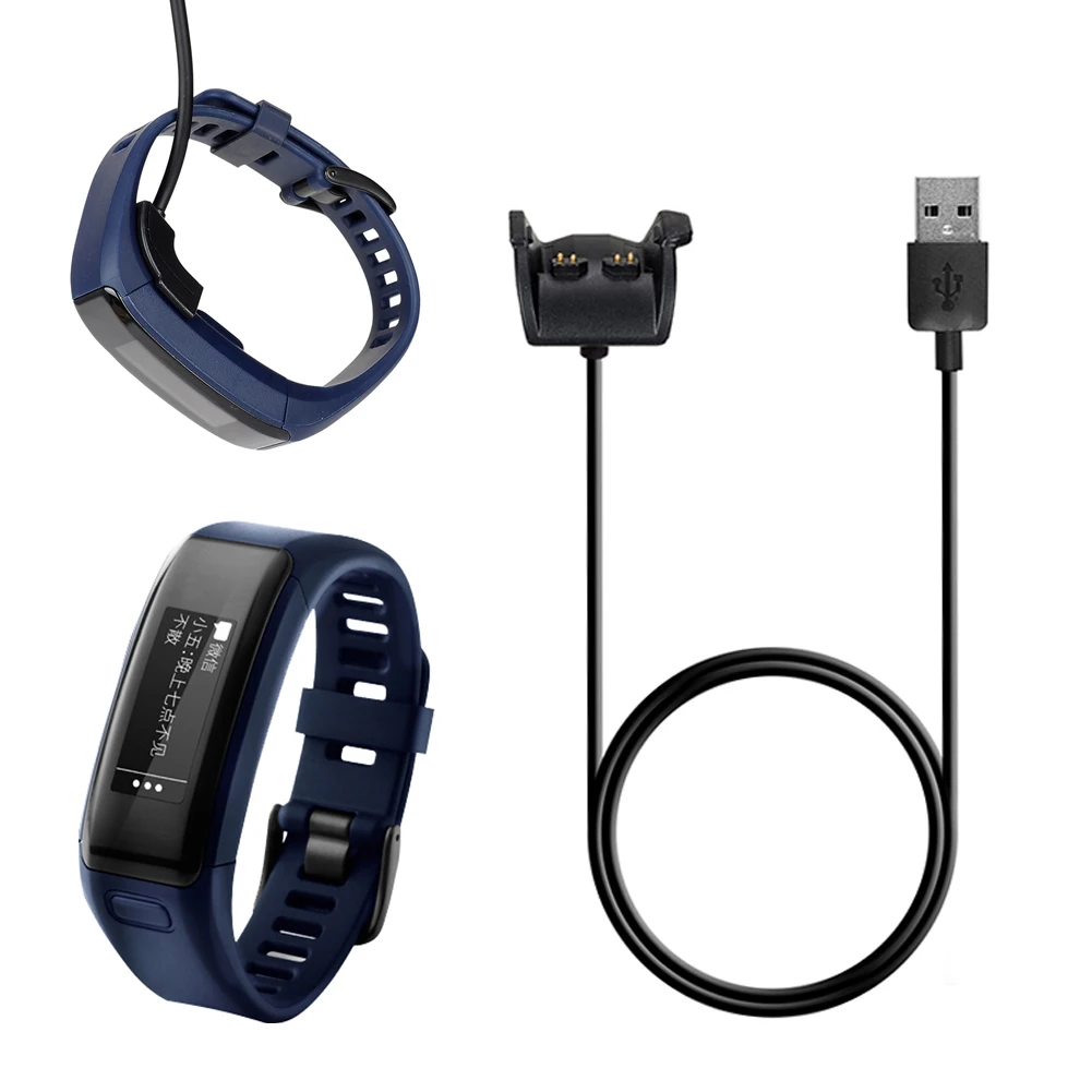 Cable de carga para cargador USB, Cable de carga de repuesto, soporte de base para reloj inteligente Garmin Vivosmart HR - imagen 3