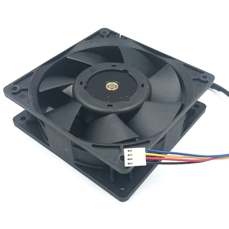 Ventilador Original Delta de 120mm PFC1212DE para Ant GPU Miner potente ventilador de refrigeración 120*120*38mm 12V PWM 4 pines 250CFM 7000RPM 66.5DBA - imagen 5