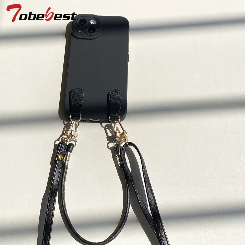 Funda con correa para muñeca de mano con cordón cruzado para Huawei Honor Magic 7 6 5 4 3 Pro, funda de silicona - imagen 3