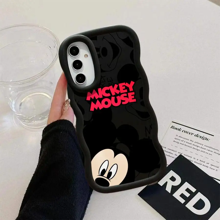 Funda bonita de Mickey Minnie de Disney para Samsung Galaxy A36 A21s A14 A11 A16 A26 A34 A13 A33 A35 A12 A15 funda suave para teléfono - imagen 3