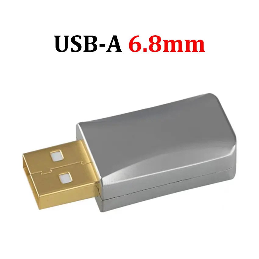 Connecteur de port de charge de données USB A B Type-C, adaptateur de charge de coque Android, prise en métal USB-C pour câble de clavier bricolage, pluies OTG - imagen 4