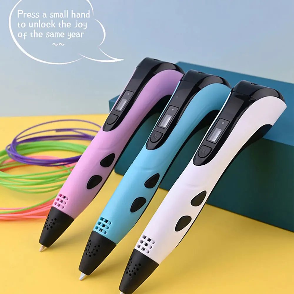 Bolígrafo 3D Infantil con Pantalla LED – Kit Completo con Filamento PLA - imagen 3