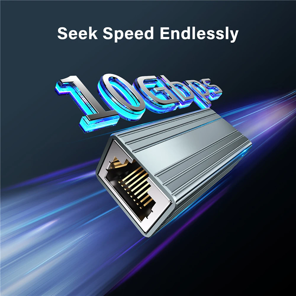 Conector RJ45 de 10Gbps, extensión de red Ethernet hembra a hembra de 10000Mbps para adaptador de Cable Ethernet Cat8 Cat7 Cat6 - imagen 2