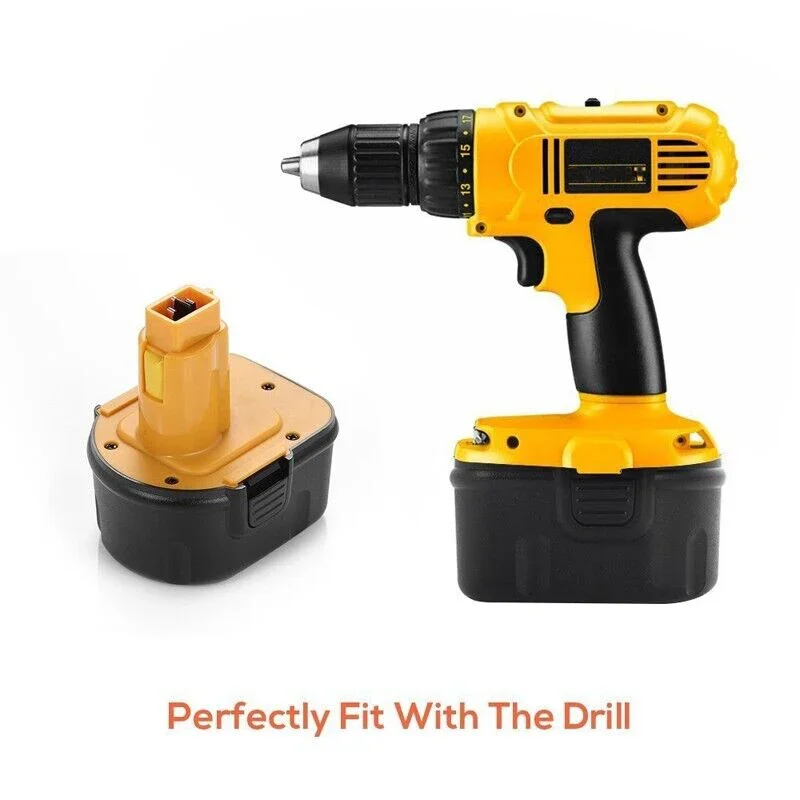 Batería Dvisi 12V NI-MH NI-CD para Dewalt De9075 De9037 DC9071 DE9037 DW9072 DE9501 397745 -01 de9074 taladro eléctrico de herramienta eléctrica - imagen 5