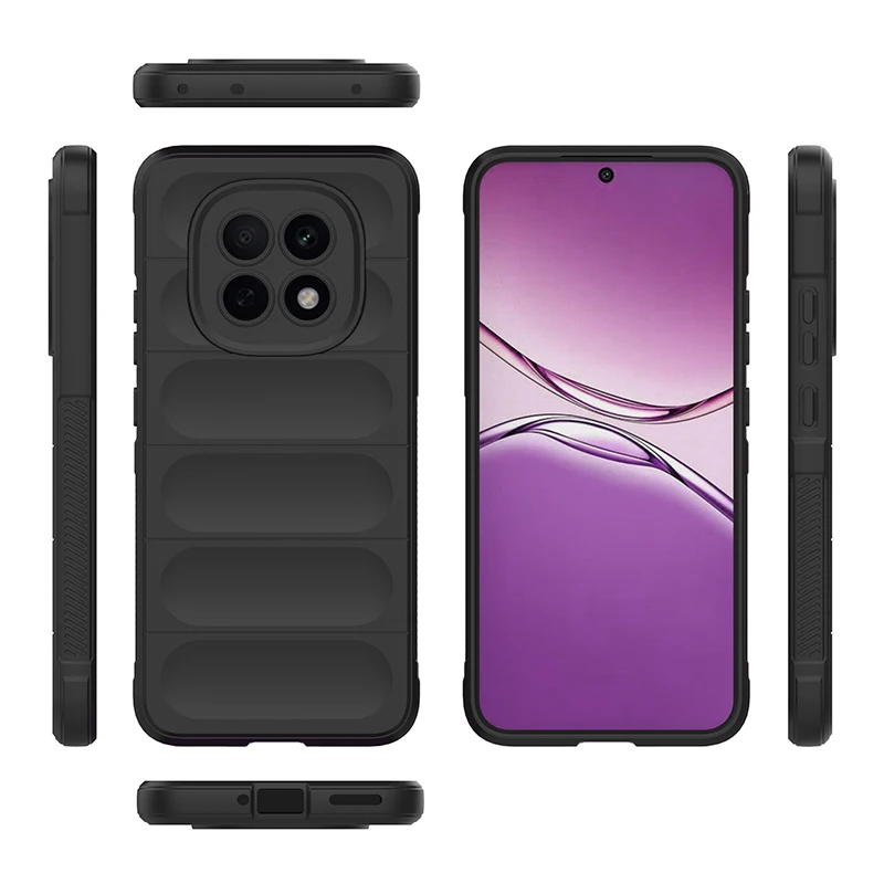 Para OPPO A5 Pro funda para OPPO A3x A3 A5 Pro funda protectora de silicona de goma a prueba de golpes para OPPO A5 Pro - imagen 3