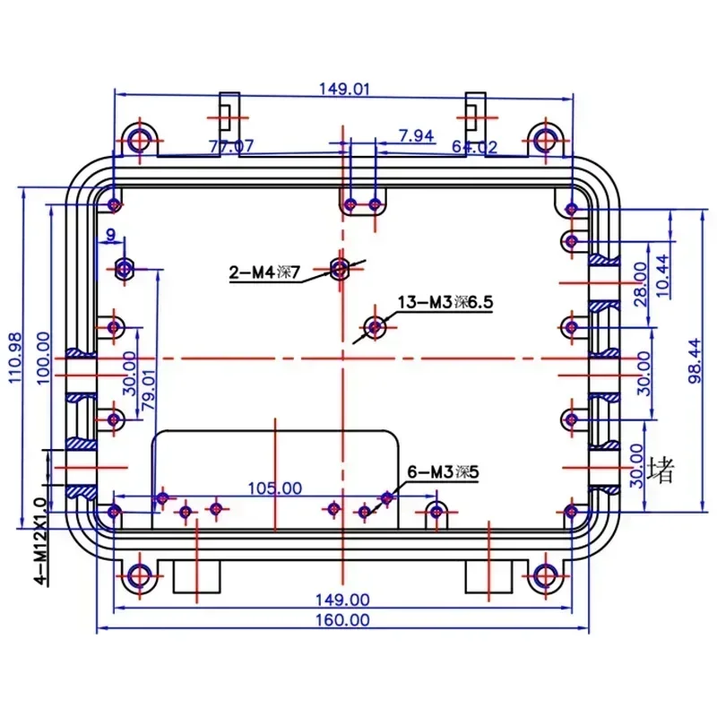 Caja de puente inalámbrico AP para estación Base de comunicación exterior, refuerzo de red de largo alcance, caja impermeable de Metal de aluminio fundido - imagen 5