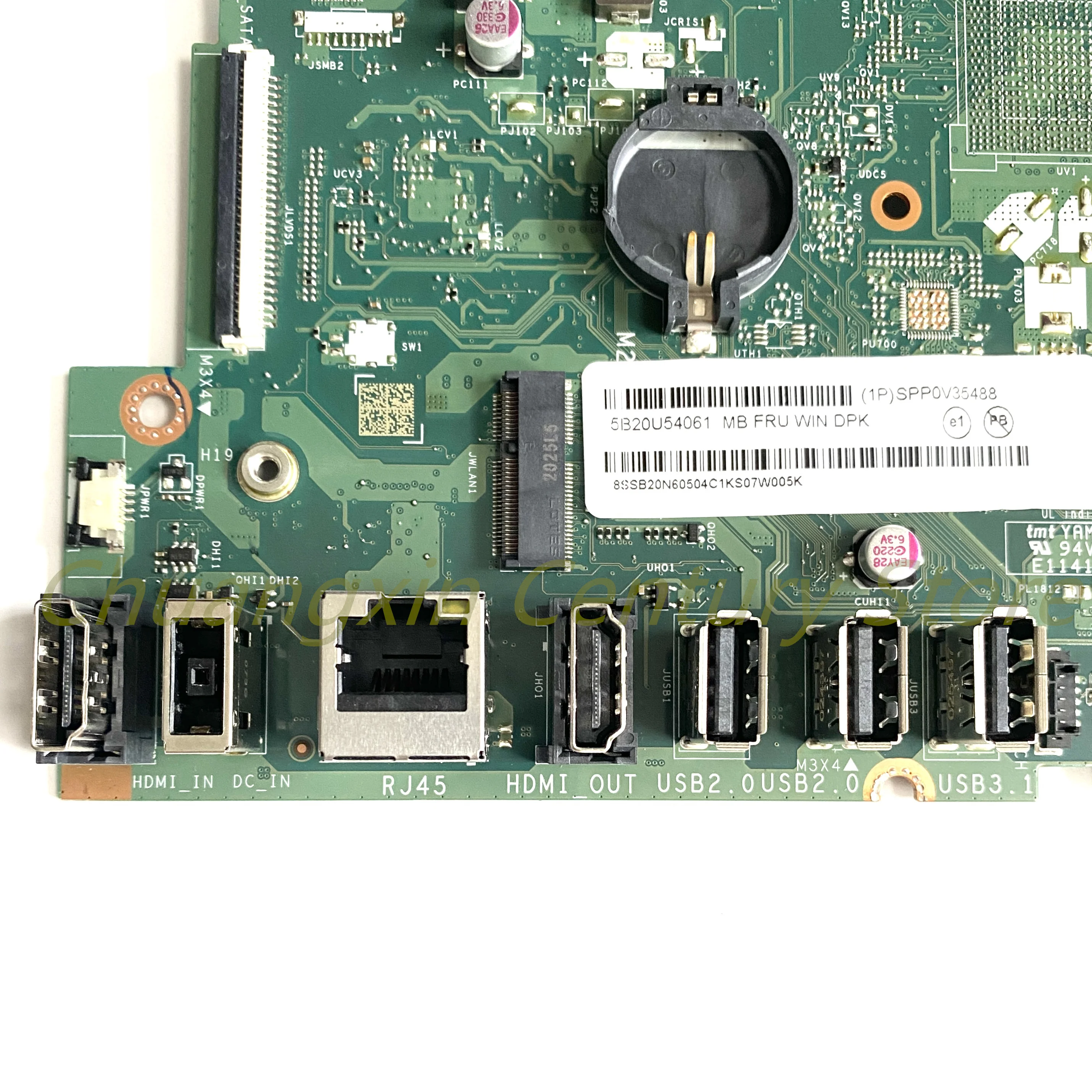 Adecuado para Lenovo AIO A340-22IWL A340-24IWL placa base para ordenador portátil LA-H031P con 4205U I3 I5 I7-8TH/10Th CPU 100% probado trabajo completo - imagen 3