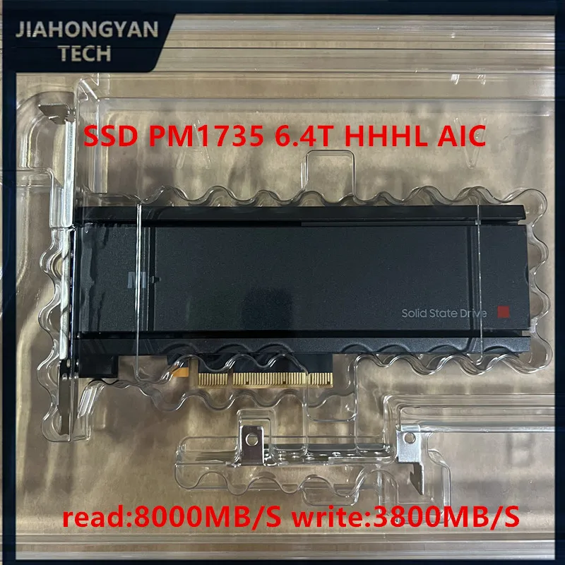 Original para Samsung PM1735 1,6 T 3,2 T 6,4 T 12,8 T HHHL PCIE4.0 tarjeta AIC empresa SSD de estado sólido nuevo - imagen 5
