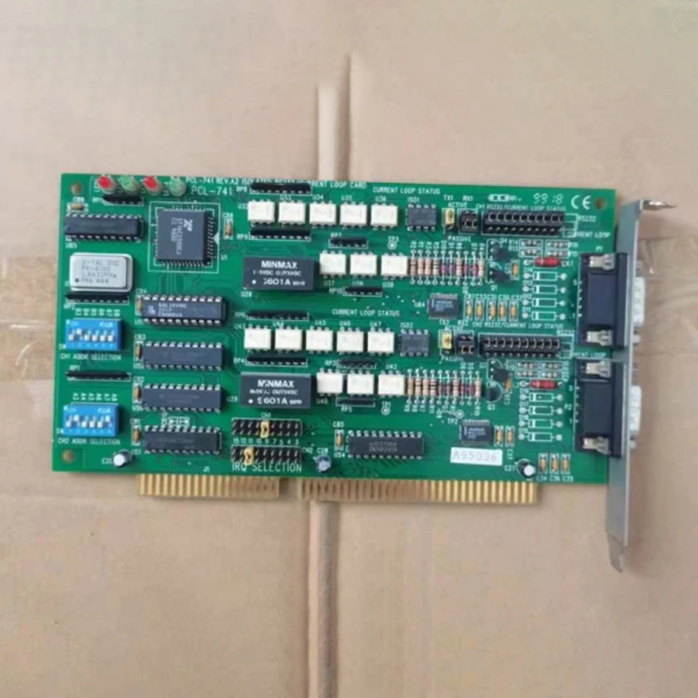 Para Advantech PCL-741 REV.A2 Tarjeta de comunicación serie RS-232 de dos puertos aislada Tarjeta ISA PCL741 - imagen 5