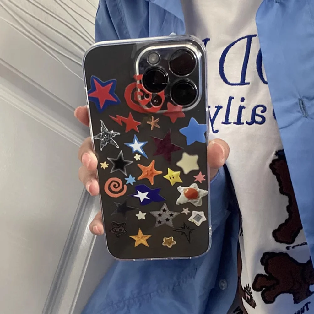 Funda de teléfono coreana con dibujos de gato travieso para Tecno Spark Go 30C 10 Camon 30 20 19 Pova 6 5 4 Pro itel S23 A70 4G 5G TPU transparente