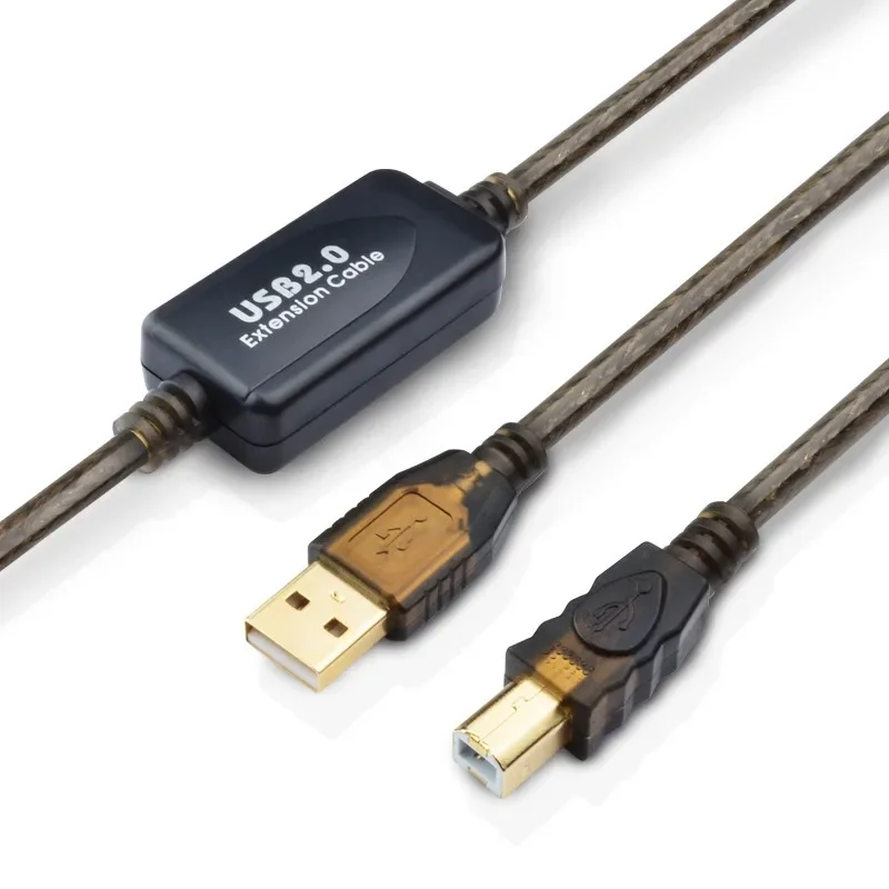 Cable de impresora USB 2.0 Cable de impresora USB tipo A macho a B macho Cable de escáner de impresora para HP Canon, Lexmark, Epson, Dell USB A a B - imagen 3