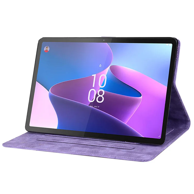 Para XiaoxinPad Xiaoxin Pad Pro 12,7 funda Linda flor de gato en relieve suave TPU trasera para Lenovo Xiaoxin Pad Pro 12 7 2023 P12 - imagen 5