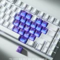 Purple blue 21 keys