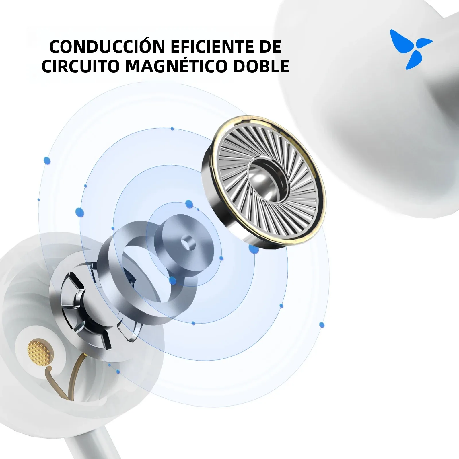 HiBy Digital XOE 8mm DLC diafragma controlador dinámico HiFi auriculares intrauditivos IEM para juegos Android MP3 - imagen 5