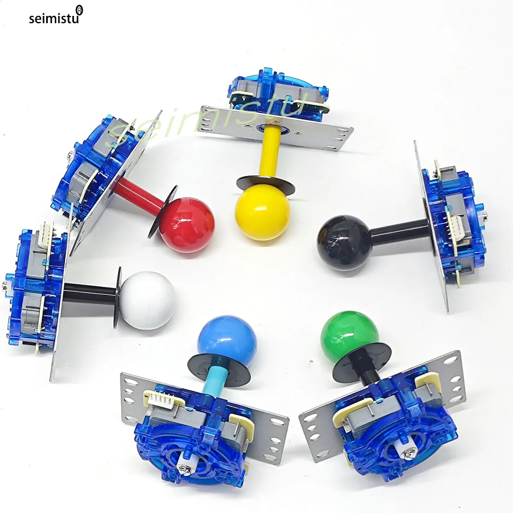 Joystick Arcade clásico, joystick de juego de 5 pines de alta calidad, piezas de repuesto de Joystick sanwa DIY para máquina de juego Arcade - imagen 5