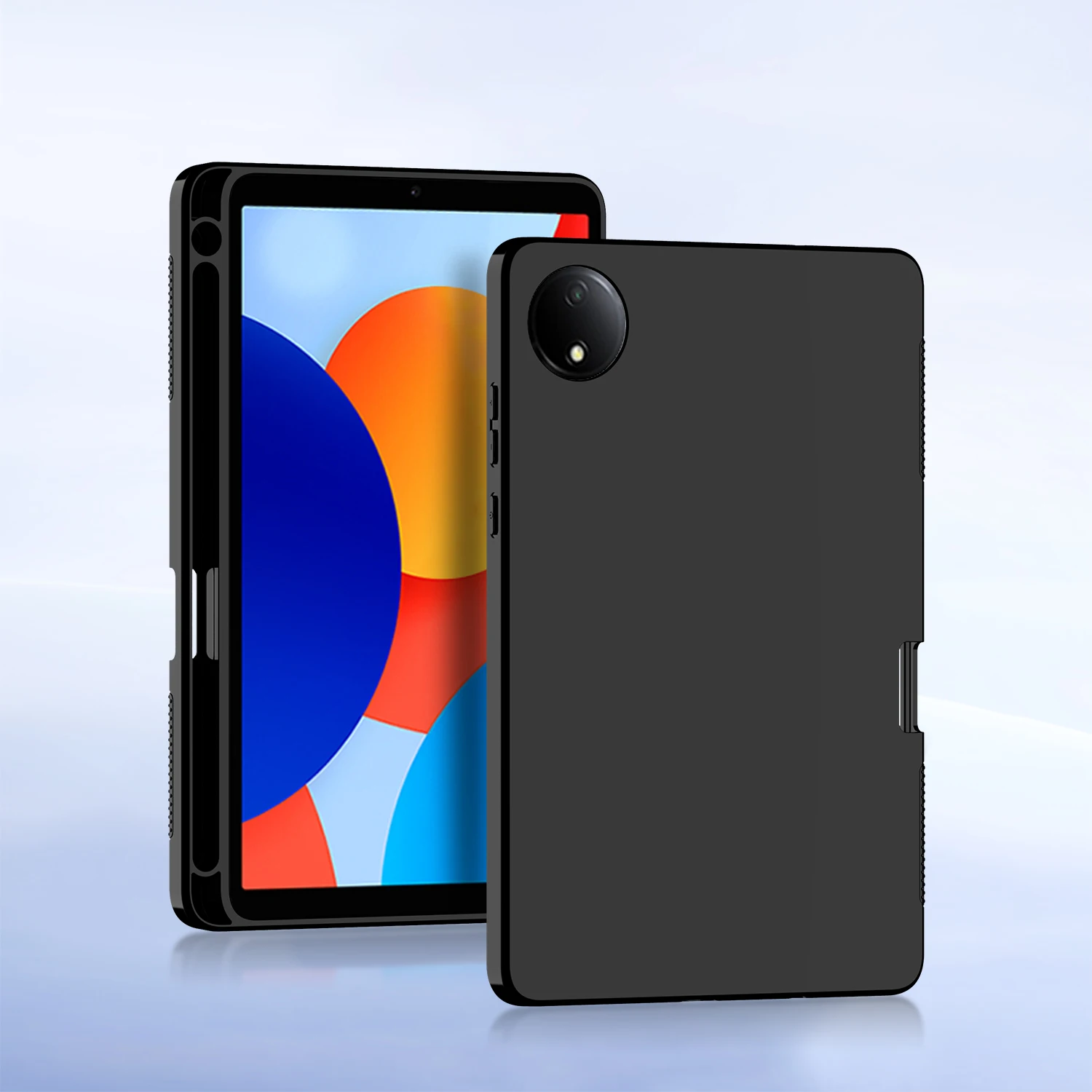 HUWEI para Redmi Pad SE 8,7 funda con portalápices carcasa suave de TPU para Xiaomi Redmi Pad SE PadSE 8,7 8 7 pulgadas 4G Tablet cubierta - imagen 4