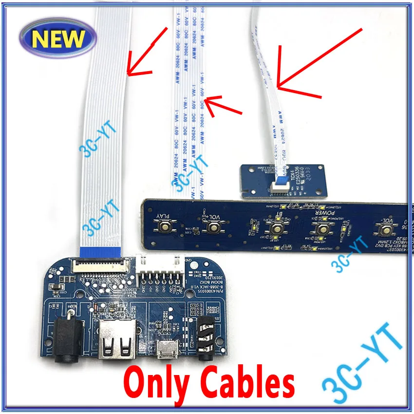 1 Uds nuevo Cable Flexible FFC FPC para JBL Boombox2 ND Cable flexible botón Cable de carga - imagen 2