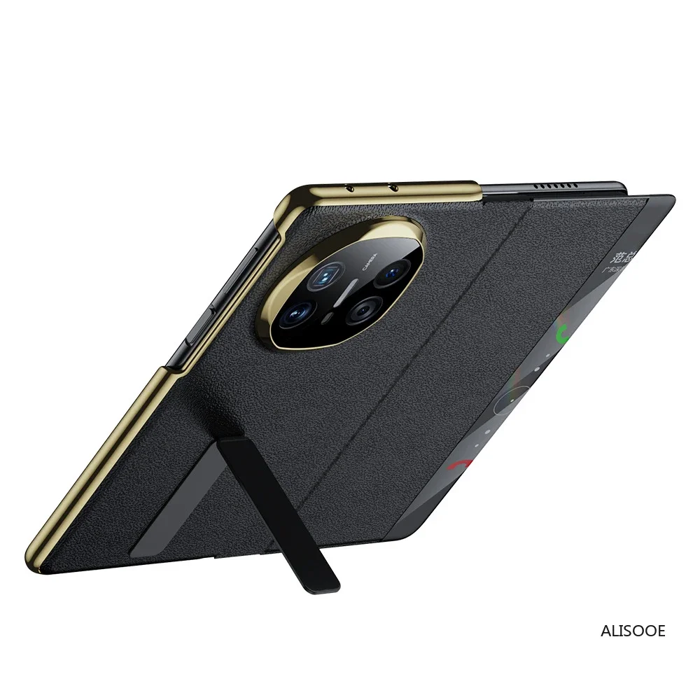 Funda con soporte de dirección para Huawei Mate X6, Funda de cuero con tapa para teléfono con vista inteligente para Huawei Mate X6 5G Capa Funda - imagen 5