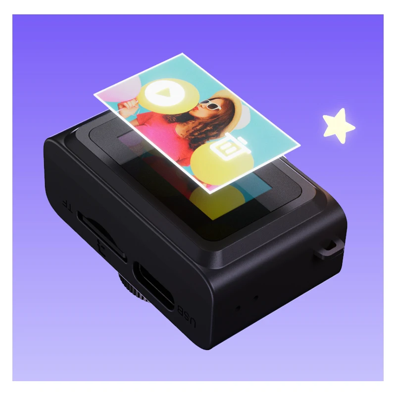 Regalo para estudiantes Mini cámara Digital Retro 1080P HD videocámara de pulgar memoria de vida escolar dispositivo de disparo portátil - imagen 2