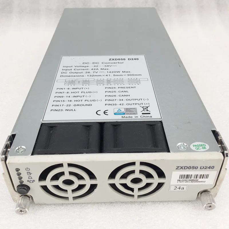 ZXD050 D240 para módulo de potencia de comunicación de energía CC ZTE 100% probado envío rápido - imagen 4