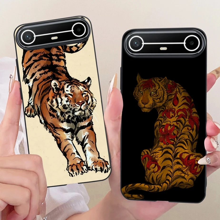 Para Tecno Pova Slim funda KM9 Cool animales flores cubierta pintada suave TPU funda de teléfono para Tecno Pova Slim PovaSlim 5G Fundas Coque - imagen 3