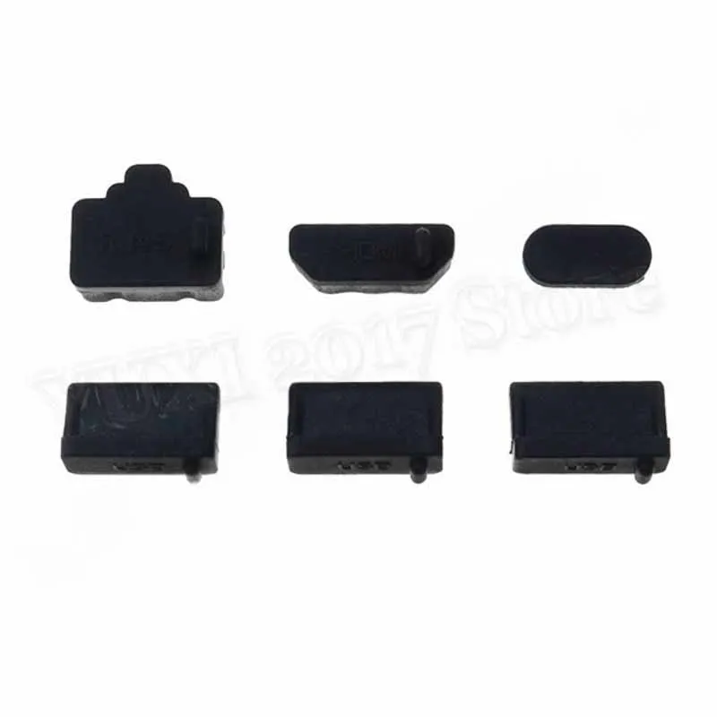 1-10 juegos de carcasa de silicona a prueba de polvo, puerto de carga USB HDMI, enchufe de goma suave para PS3, PS4, PS5, accesorios para Host, Kit a prueba de polvo - imagen 2