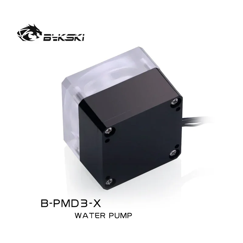 Bomba Bykski B-PMD3-X DDC DC12V elevación máxima de flujo 6 metros 700L/H soporte de radiador depósito combinado/Control de velocidad PWM - imagen 5