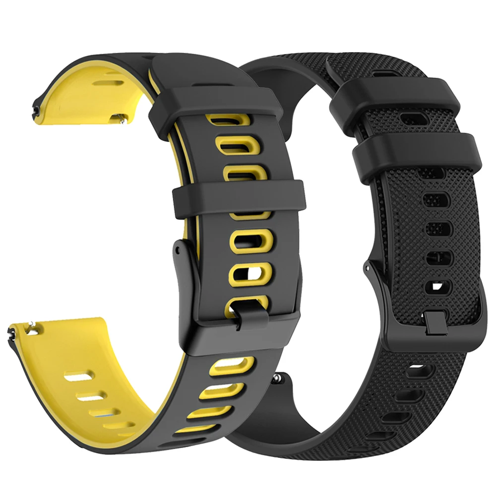 Correa de reloj de silicona para SUUNTO 9 Peak DLC/PRO 5, pulsera deportiva inteligente de 20mm y 22mm, Correa VERTICAL/de carrera - imagen 2